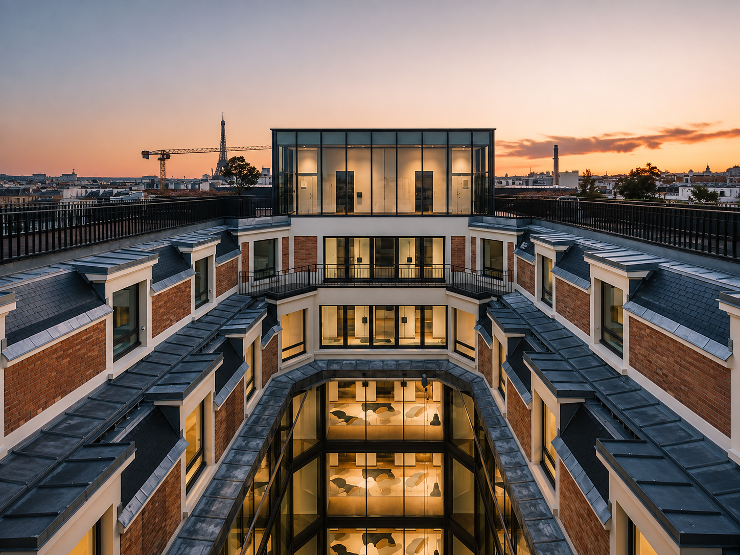 Réaménagement de bureaux et pose de revêtement de sol, 39 Colisée à Paris, réalisé par Inter'Sol